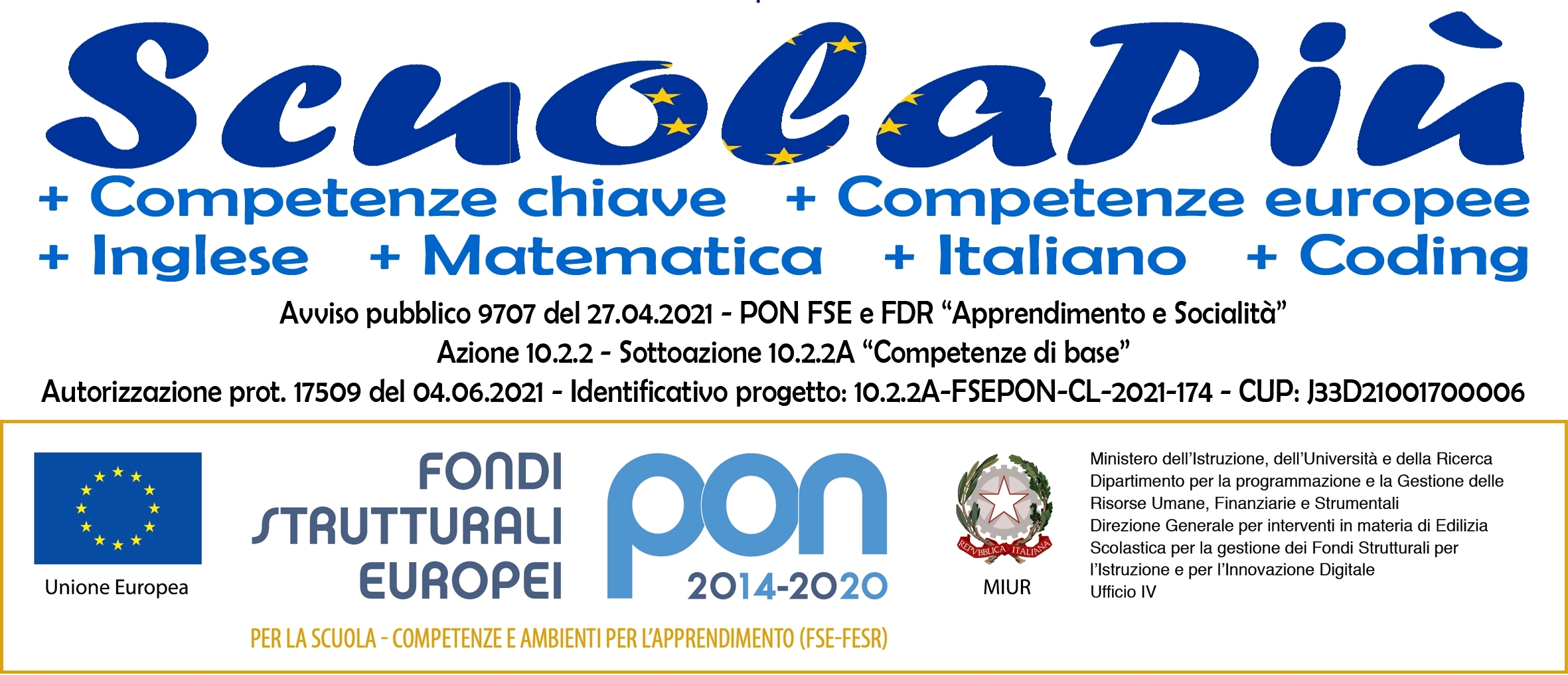 PON FSE Scuola per sito