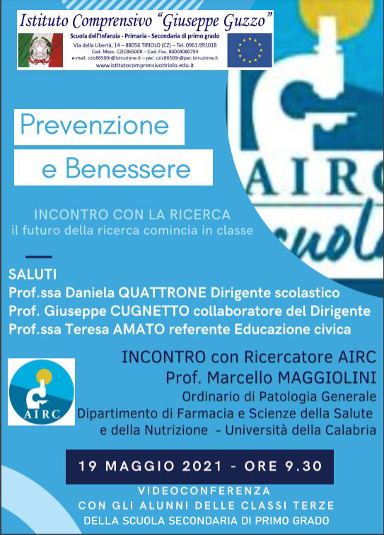 conferenza AIRC 19maggio2021